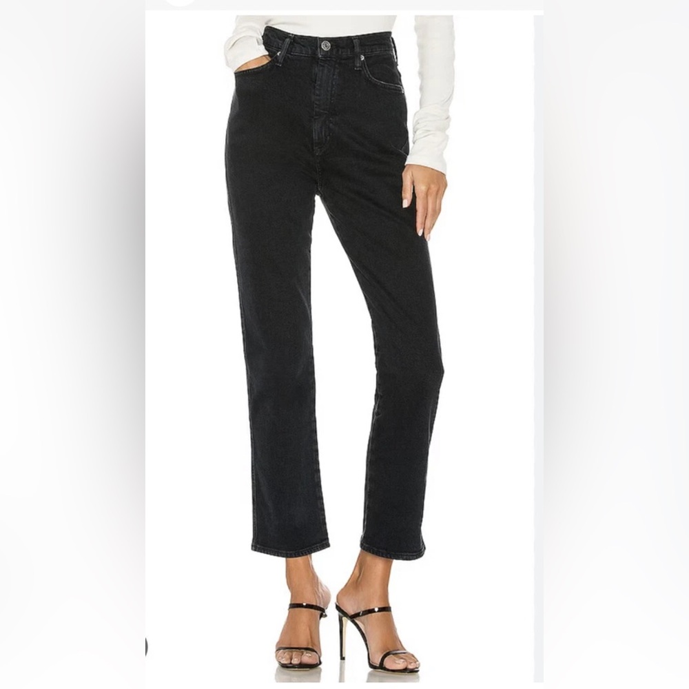 AGOLDE 90's Pinch Waist High Rise Straight Jeans
